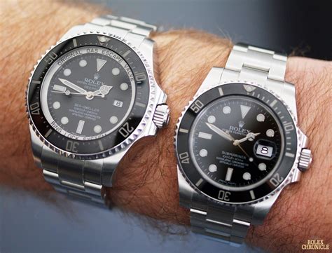 rolex sea dweller vs submariner vs deepsea